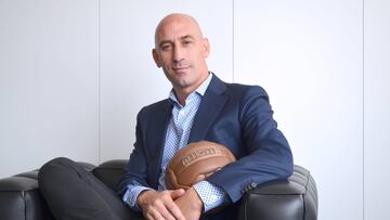 Luis Rubiales, presidente de AFE, sigue reclamando a LaLiga el 0,5% de los derechos televisivos. 