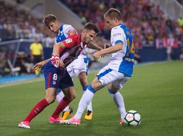 Saul Niguez loses out to Raul Garcia.