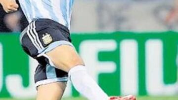 <b>BUEN MUNDIAL. </b>Saviola ha sido titular en tres partidos de Argentina y ha marcado un gol.