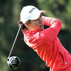 Carlota Ciganda, a cuatro de la cabeza en Shanghái