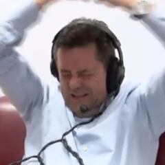 El éxtasis de Roncero: loco con la magia de Benzema y el grito del madridismo con Hazard