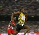 Usain Bolt se pasea de nuevo en la final de los 200 metros de Pekín