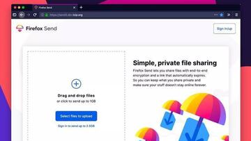 Firefox Send te dejará enviar archivos que no se quedan en Internet