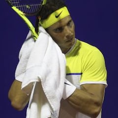 Nadal: "Me sentí mal de la barriga durante el partido"