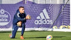 27/12/2022 VALLADOLID PHOTOGENIC/SERGIO BORJA Imágenes del entrenamiento del Real Valladolid previo al encuentro del día 30 de diciembre contra el Real Madrid en el José Zorrilla. Masip.