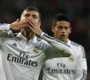 Con Kroos ya han marcado doce jugadores esta temporada