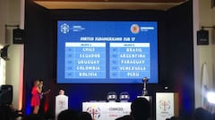 Grupo de la muerte con Argentina, Brasil y Uruguay