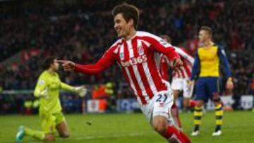 Bojan celebra su gol.