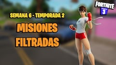 Fortnite Temporada 2: misiones filtradas Semana 6