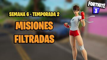 Fortnite Temporada 2: misiones filtradas Semana 6