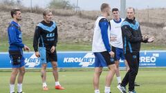 Entrenamiento del Alav&eacute;s.