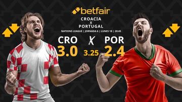 Croacia vs. Portugal: horario, TV, pronósticos, estadísticas y clasificación