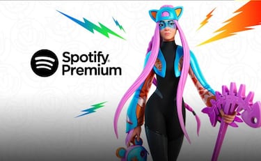 El Club de Fortnite ofrece 3 meses de Spotify Premium gratis en Latinoamérica