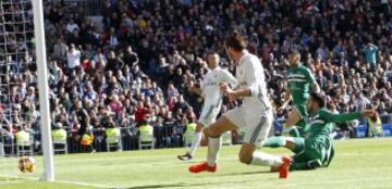 Bale marca el primero del Real Madrid.