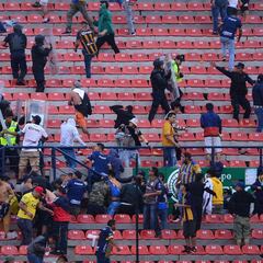 La violencia reaparece en el Atlético de San Luis vs Querétaro