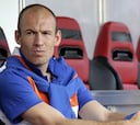 Robben: "Van der Vaart vendría en bicicleta a Munich para firmar con el Bayern"