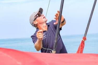 Alex Pella, el ‘demonio español’ que quiere el Trofeo Oceánico Elcano 