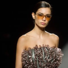 Joana Sanz, mujer de Alves, reaparece feliz en Madrid