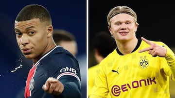 Juntar a Haaland y Mbappé en el Madrid cuesta 852 millones