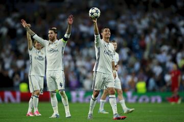 12 goles con el Real Madrid