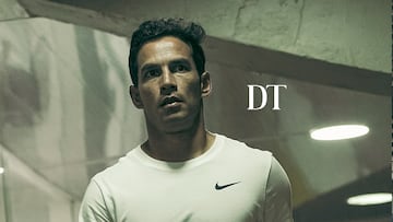 Diego Arias, DT de Nacional, lamenta la derrota ante Millonarios.