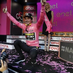 Roglic, primera maglia rosa del Giro 2019