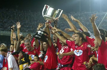 El Mallorca fue campeón en 2003 al vencer al Recreativo de Huelva por 3-0.