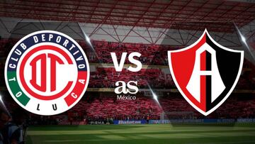 Toluca vs Atlas en vivo: Liga MX, jornada 11