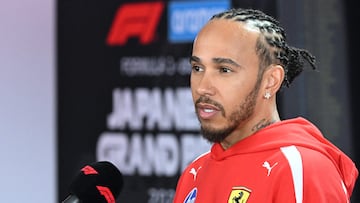 Lewis Hamilton (Ferrari). Suzuka, Japón. F1 2026.
