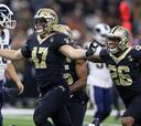 Así fue el duelo de temporada regular entre Saints y Rams