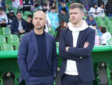 José Alberto, entrenador del Racing, quedó conforme con la plantilla que Mikel Martija logró confeccionar.