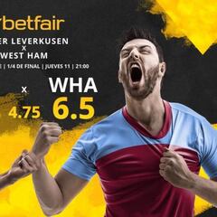 Bayer Leverkusen vs. West Ham: horario, TV, estadísticas, cuadro y pronósticos