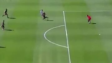 El primer golazo en Argentina postpandemia: toque sutil y perfecto de Jhonatan Candia