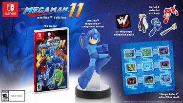 Mega Man 11, solo en digital en Europa para Switch