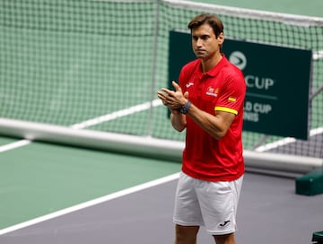 David Ferrer, en Valencia.