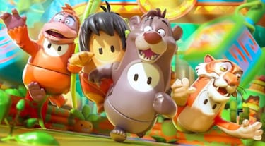 All upcoming Fall Guys costumes and new skins: WWE, Fatal Fury, Godzilla, Jungle Book…