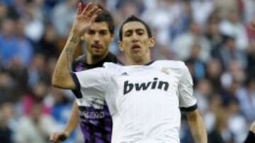 Ante el Valladolid, Di María hizo un gol y una asistencia.