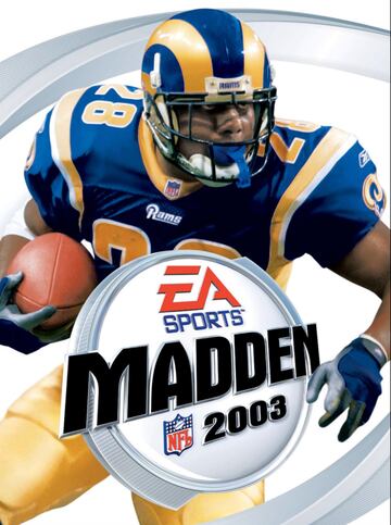 Marshall Faulk no alcanzó las 1,000 yardas cuando fue la cara de la NFL hacia los gamers. En 2006 se perdió una temporada completa.