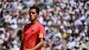 Varillas, adiós al Roland Garros