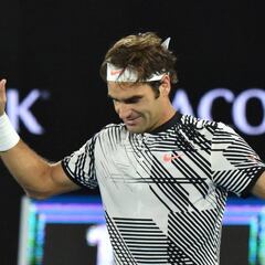Un épico Federer pone el 50% para la final soñada ante Nadal