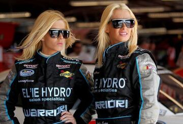Ambas son actuales pilotos profesionales en NASCAR.