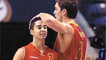 Pau Gasol y Juan Carlos Navarro.