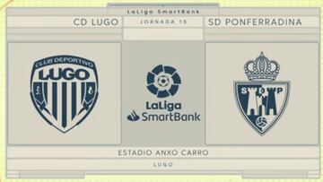 Resumen y gol del Lugo vs. Ponferradina de la Liga Smartbank