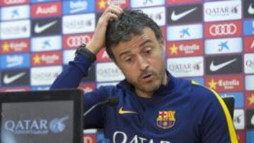 Luis Enrique cuestiona al colegiado: "Estoy sorprendido"