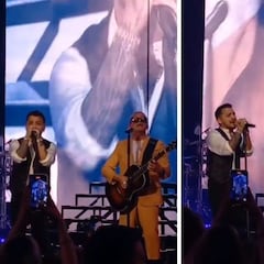 Alejandro Sanz invita a Christian Nodal a subir al escenario en concierto de Guadalajara