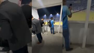 Exhiben los palcos de prensa del Estadio de Tamaulipas, no hay ni asientos