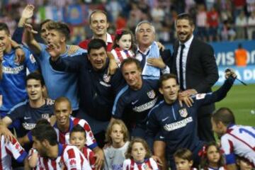 La celebración del Atlético en imágenes