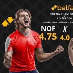Nottingham Forest vs. Liverpool: horario, dónde ver, pronósticos, estadísticas y clasificación