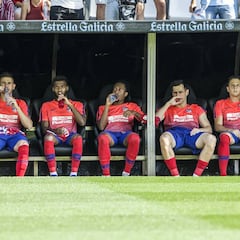 Simeone dejó en el banquillo a los seis fichajes: 116,5 millones