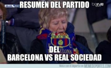 Los mejores memes del Real Sociedad-Barcelona